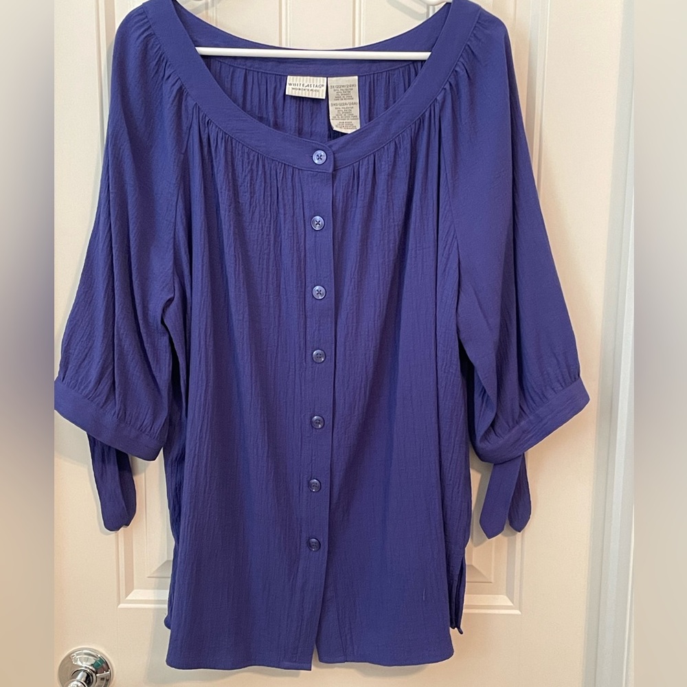 White Stag Top 3X NWOT